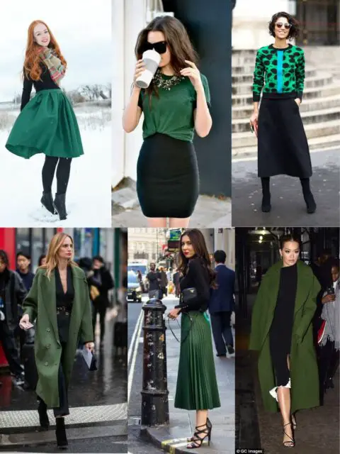 Black Go With Green Clothes 480x640 