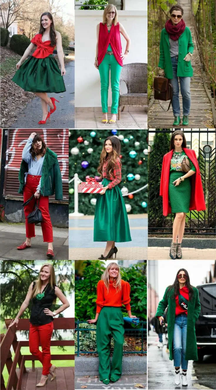 Red Go With Green Clothes 735x1323 