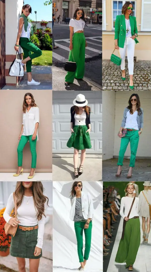 White Go With Green Clothes 600x1080 